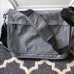Grey Laptop Briefcase
